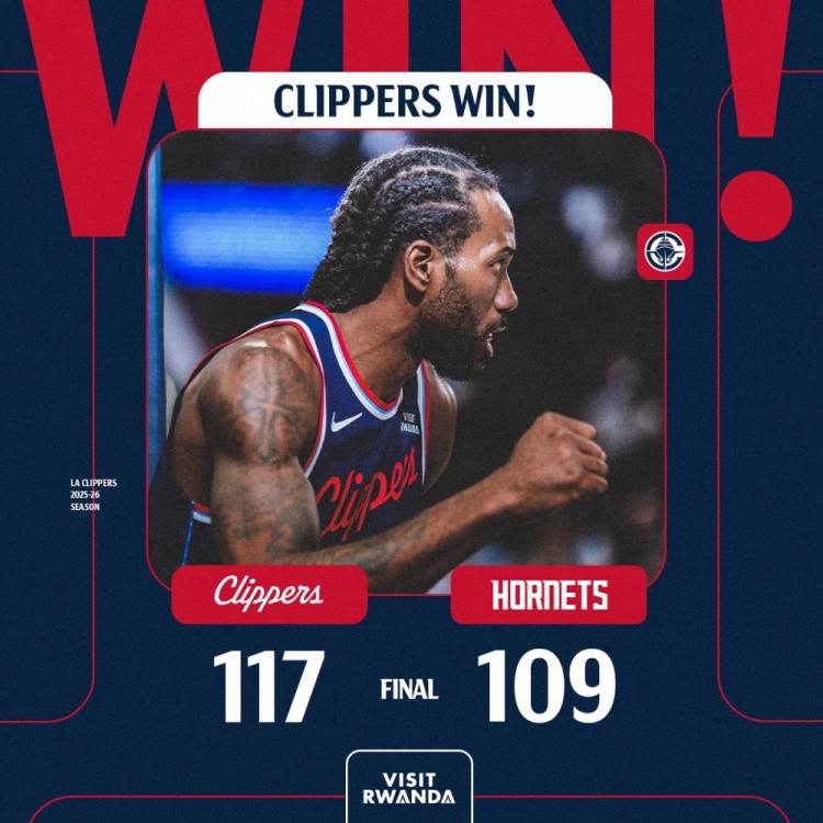 开云-19中11轰35+5！快船发布赢球海报：封面人物伦纳德